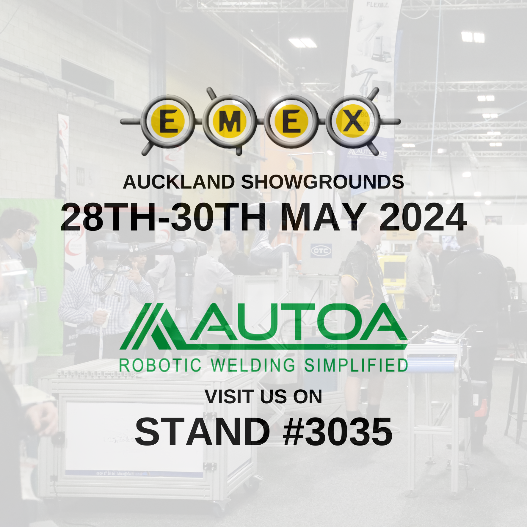 Visit Us At EMEX 2024 Next Week