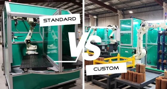 Standard VS Custom Autoa Robot Welding Cells