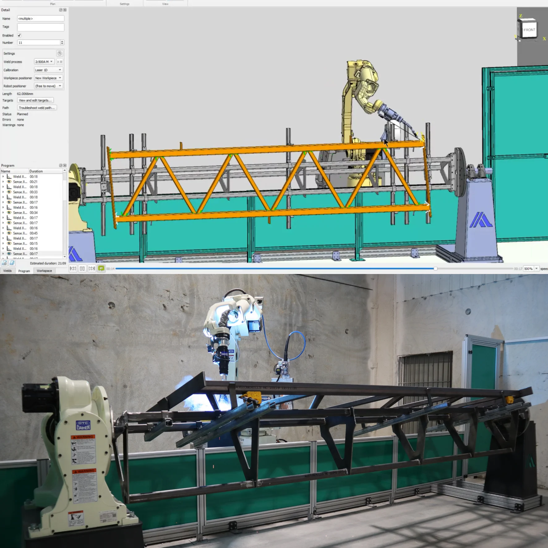 AutoaWeld Robot Programming Software