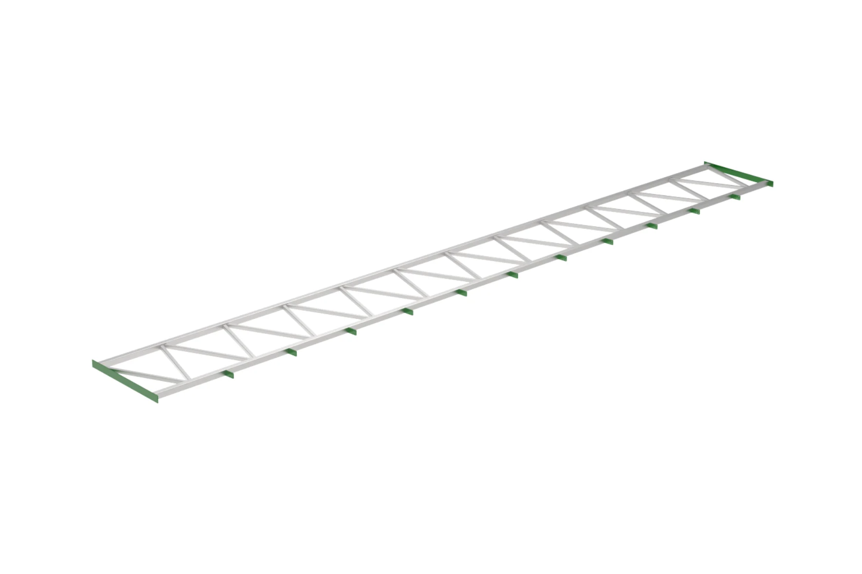 Truss Weldment - Welded bracing and node connections for light or heavy trusses.