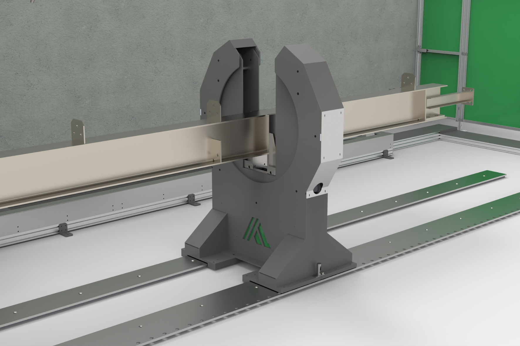 Autoa-SteelWeld Structural Steel Robot Welding Cell Detailed Image