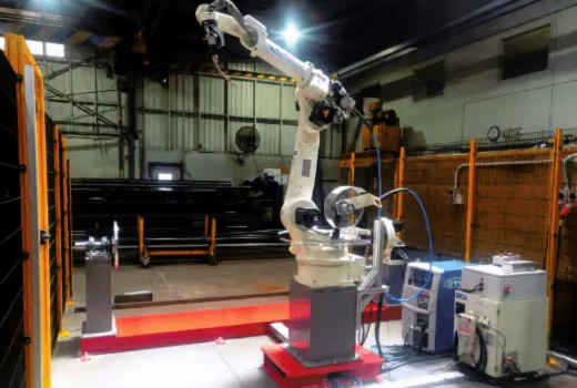 Precision Robot Welding for Complex Mower Assemblies.