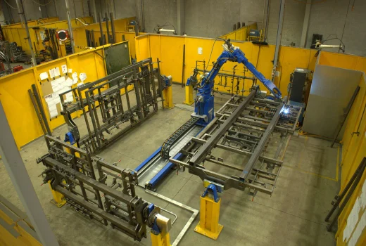 Robotic Welding for Livestock Equipment Manufacturing.
