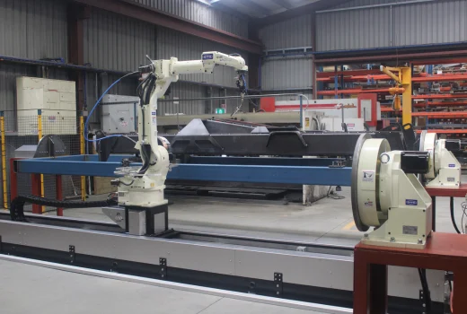 Durable Robot Welds for High-Use Agricultural Components.