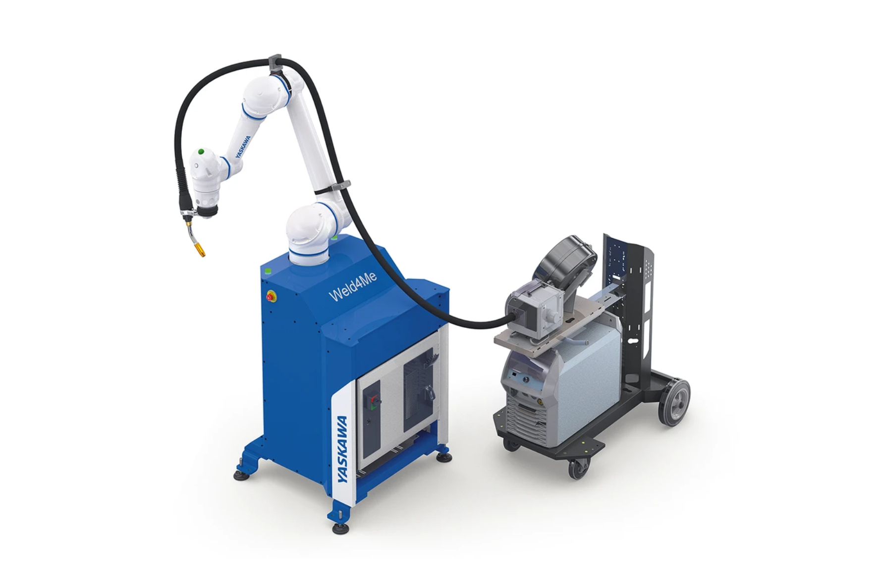 Yaskawa ArcWorld Weld4Me Collaborative Welding by Autoa Robot Welding