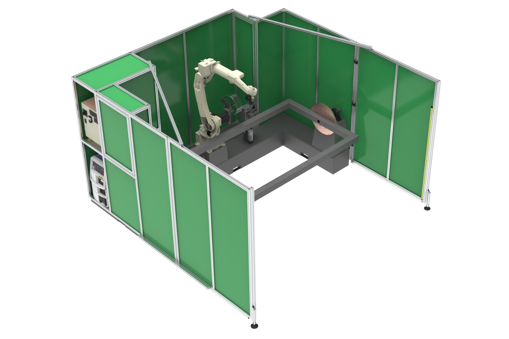 SimplyWeld-U2800 Robot Welding Cell