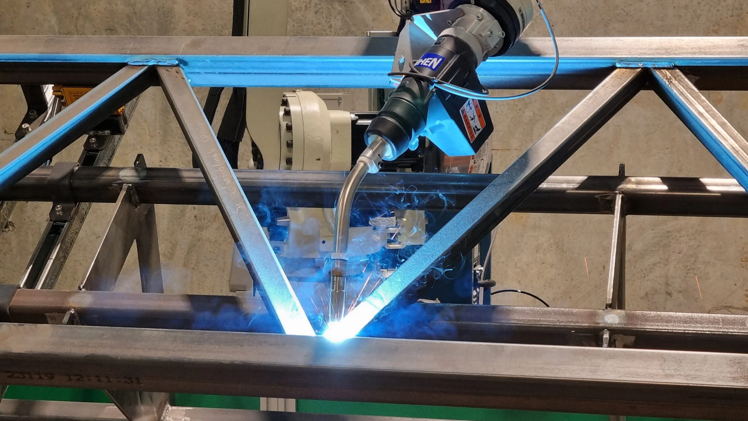 20240111_162348 Precision weld, programmed using AutoaWeld.