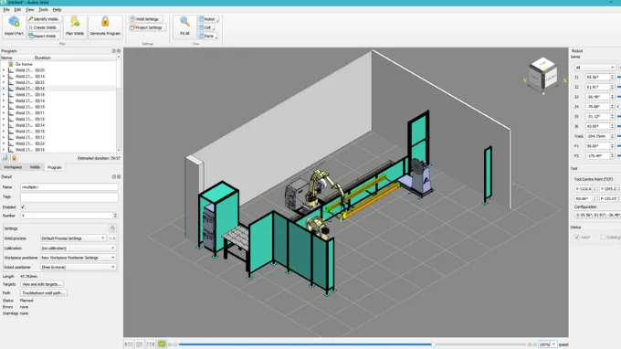 AutoaWeld Programming Software