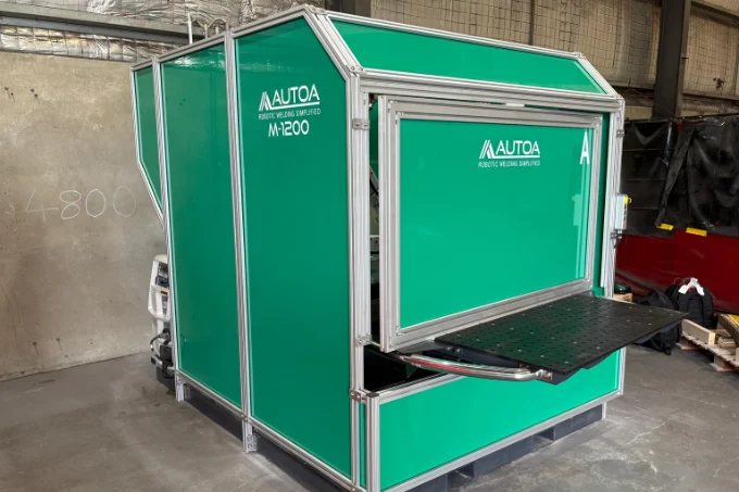 Robotic Welding for Grain Handling Equipment Manufacturing