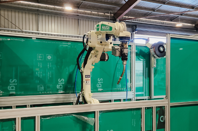 Robot Welding for Trailparts