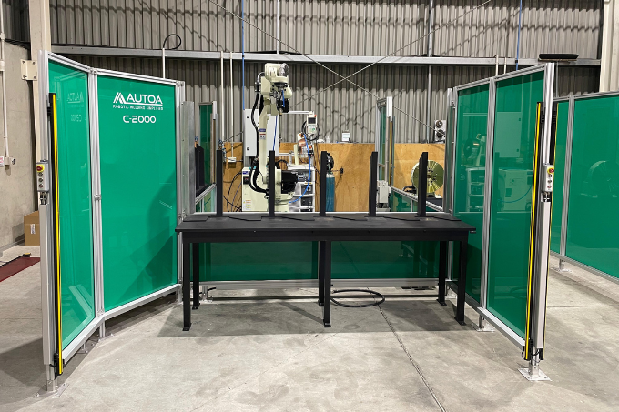 Robot Welding for Trailparts