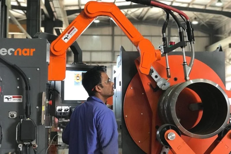 Rotoweld Pipe Spool Welding Robot