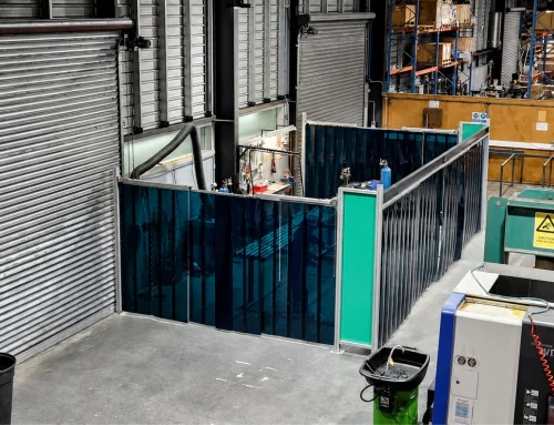 WeldProtect Welding Safety Curtains: 5 Sizes Built for Safer Bays